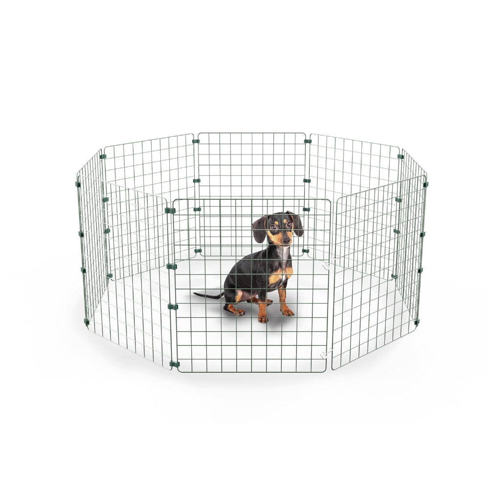 1m High Foldable Dog Fencing - 100mm x 125mm Mesh Size – Conka