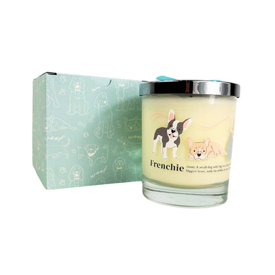 Cute French Bulldog Luxury Candle