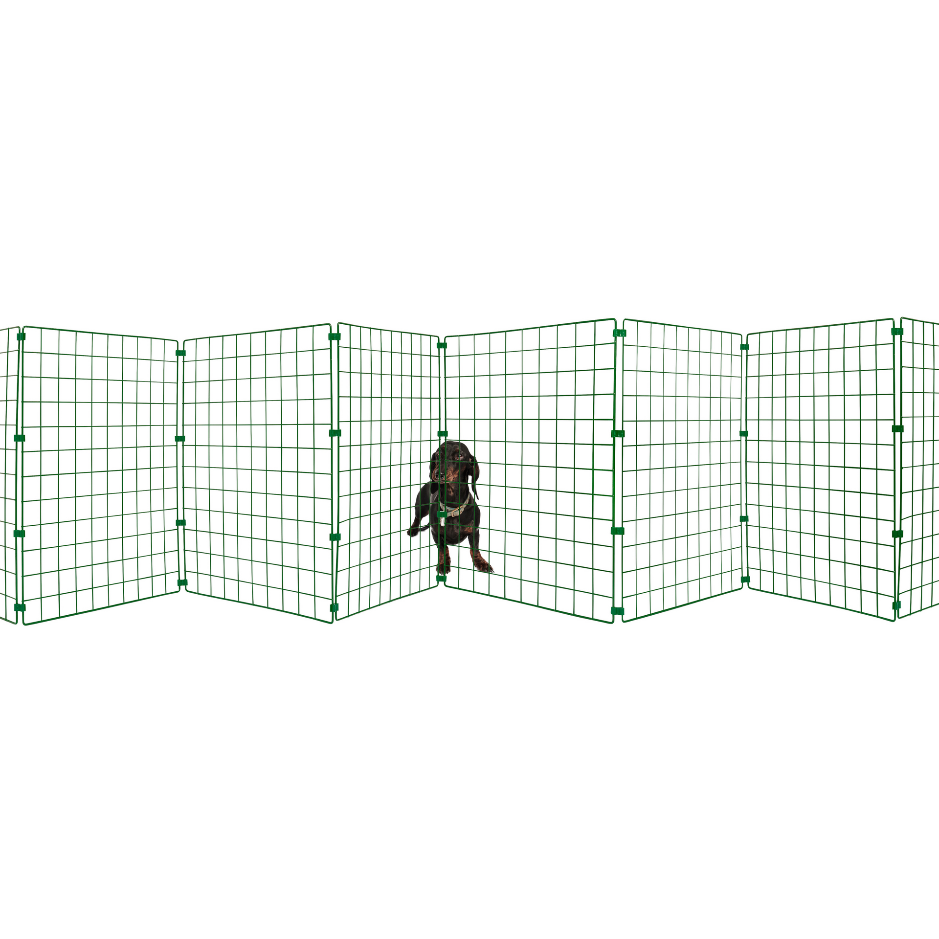 1m High Foldable Dog Fencing - 100mm x 125mm Mesh Size – Conka