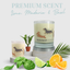 Cute Daschund Luxury Candle