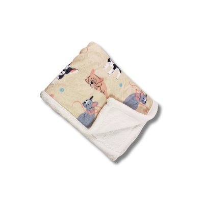 French Bulldog Dog Blankets/Throws