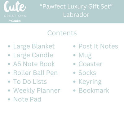 Labrador 'Pawfect Luxury' Bumper Gift Set