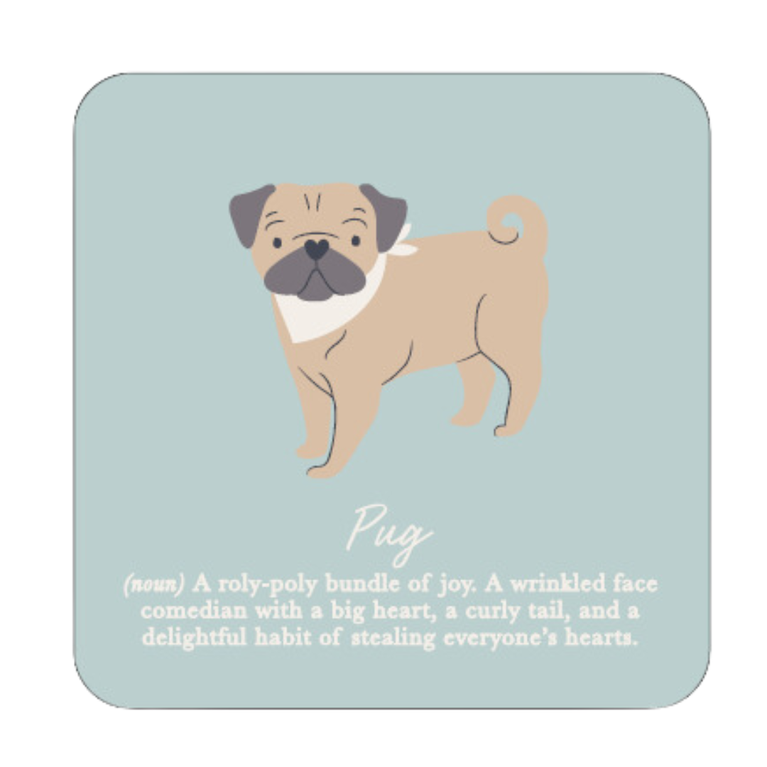 Pug Coaster