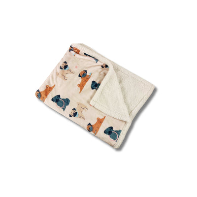 Pug Dog Blankets/Throws