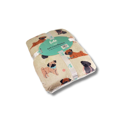 Pug Dog Blankets/Throws