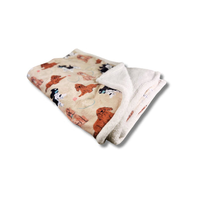 Spaniel Dog Blankets/Throws