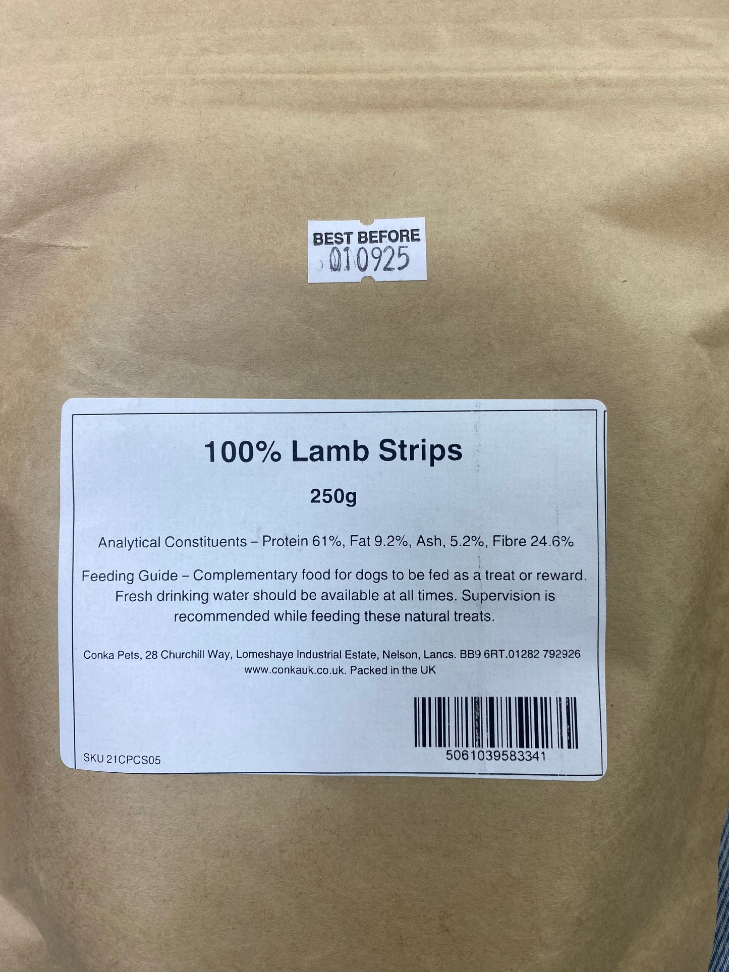 100% Natural Lamb Dog Chews